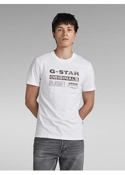 G-Star Koszulka w kolorze białym ze sklepu Limango Polska w kategorii T-shirty męskie - zdjęcie 175879565