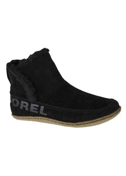 Buty Sorel Nakiska Bootie W 1876141011 czarne ze sklepu ButyModne.pl w kategorii Botki - zdjęcie 175879697