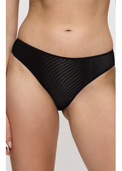 Triumph figi damskie typu tai czarne Harmony Spotlight 10217051, Kolor czarny, Rozmiar 38, Triumph ze sklepu Intymna w kategorii Majtki damskie - zdjęcie 175880748