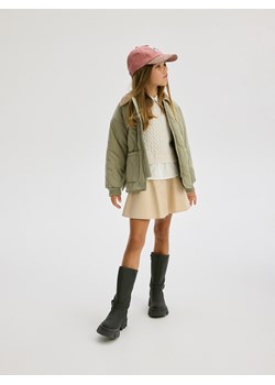 Reserved - Pikowana kurtka - jasny zielony ze sklepu Reserved w kategorii Kurtki dziewczęce - zdjęcie 175882177