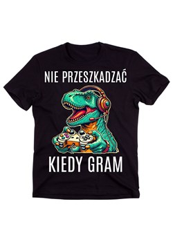 KOSZULKA DLA GRACZA - NIE PRZESZKADZAĆ KIEDY GRAM ze sklepu Time For Fashion w kategorii T-shirty męskie - zdjęcie 175898955