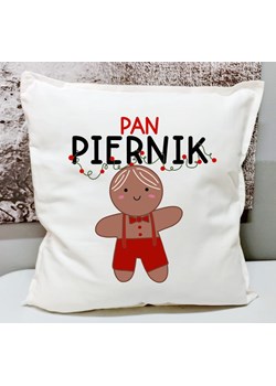 Poduszka świąteczna PAN PIERNIK ze sklepu Time For Fashion w kategorii Poduszki dekoracyjne - zdjęcie 175909788