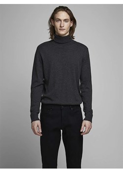 Jack &amp; Jones Sweter &quot;Emil&quot; w kolorze antracytowym ze sklepu Limango Polska w kategorii Swetry męskie - zdjęcie 175910318