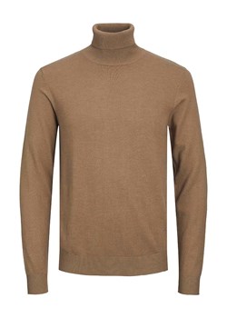 Jack &amp; Jones Sweter &quot;Emil&quot; w kolorze jasnobrązowym ze sklepu Limango Polska w kategorii Swetry męskie - zdjęcie 175910329