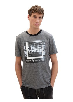 TOM TAILOR Denim Koszulka w kolorze czarnym ze sklepu Limango Polska w kategorii T-shirty męskie - zdjęcie 175910809