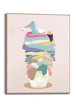 Orangewallz Druk artystyczny &quot;High Laundry&quot; w ramce ze sklepu Limango Polska w kategorii Obrazy - zdjęcie 175916426