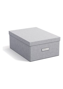 BigsoBox Pudełko &quot;Katia&quot; w kolorze jasnoszarym - 28,5 x 16 x 39 cm ze sklepu Limango Polska w kategorii Przechowywanie - zdjęcie 175917217