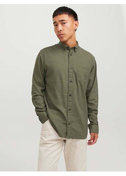 Jack &amp; Jones Koszula &quot;Brook&quot; w kolorze khaki ze sklepu Limango Polska w kategorii Koszule męskie - zdjęcie 175917248