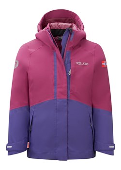 Trollkids Kurtka funkcyjna 3w1 "Skanden" w kolorze różowo-fioletowym ze sklepu Limango Polska w kategorii Kurtki dziewczęce - zdjęcie 175922929