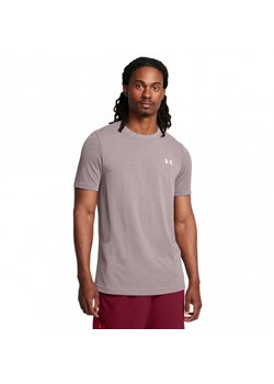 Męska koszulka treningowa Under Armour UA Vanish Seamless SS - beżowa ze sklepu Sportstylestory.com w kategorii T-shirty męskie - zdjęcie 175923186