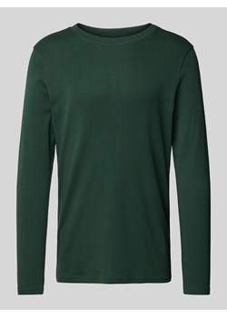 Bluzka z długim rękawem z dekoltem okrągłym ze sklepu Peek&Cloppenburg  w kategorii T-shirty męskie - zdjęcie 175924895