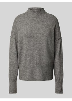 Sweter z dzianiny ze stójką model ‘BALIS’ ze sklepu Peek&Cloppenburg  w kategorii Swetry damskie - zdjęcie 175924918