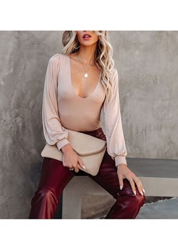 LA Angels Bluzka w kolorze beżowym ze sklepu Limango Polska w kategorii Bluzki damskie - zdjęcie 175925837