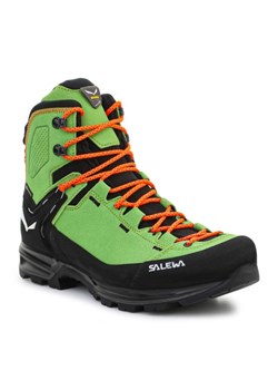 Buty Salewa Mtn Trainer 2 Mid Gtx 61397-5660 czarne ze sklepu ButyModne.pl w kategorii Buty trekkingowe męskie - zdjęcie 175926006