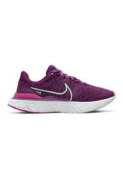 Buty Nike React Infinity Run Flyknit 3 DD3024-500 fioletowe ze sklepu ButyModne.pl w kategorii Buty sportowe damskie - zdjęcie 175926009