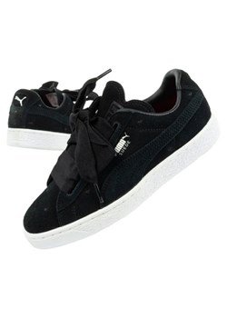 Buty Puma Suede 365136 02 czarne ze sklepu ButyModne.pl w kategorii Buty sportowe dziecięce - zdjęcie 175926017