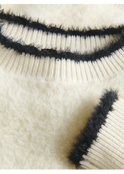 Reserved - Miękki sweter - złamana biel ze sklepu Reserved w kategorii Swetry dziewczęce - zdjęcie 175927995