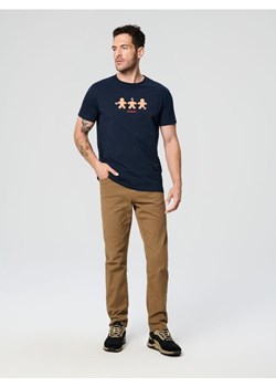 Sinsay - Koszulka - granatowy ze sklepu Sinsay w kategorii T-shirty męskie - zdjęcie 175934845