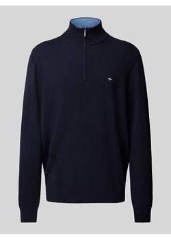 Sweter z dzianiny z kołnierzem ze sklepu Peek&Cloppenburg  w kategorii Swetry męskie - zdjęcie 175940305