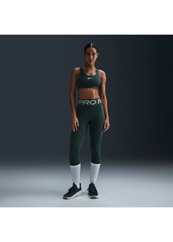 Damskie legginsy o pełnej długości z wysokim stanem Nike Pro Sculpt - Zieleń ze sklepu Nike poland w kategorii Spodnie damskie - zdjęcie 175940846