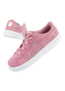 Buty Puma Vikky 373167 02 różowe ze sklepu ButyModne.pl w kategorii Trampki dziecięce - zdjęcie 175941287