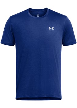 Under Armour Koszulka sportowa &quot;Launch&quot; w kolorze granatowym ze sklepu Limango Polska w kategorii T-shirty męskie - zdjęcie 175942298