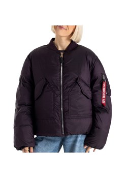 Kurtka Alpha Industries MA-1 Padded 148004719 - fioletowa ze sklepu streetstyle24.pl w kategorii Kurtki damskie - zdjęcie 175946036