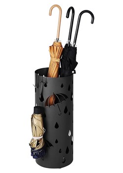 Songmics Stojak w kolorze czarnym na parasole - 17 x 41 x 17 cm ze sklepu Limango Polska w kategorii Akcesoria i przechowywanie - zdjęcie 175950009