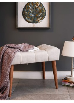 Scandinavia Concept Hocker "New Cool" w kolorze kremowym - 58 x 45 x 40 cm - id: 15838086 - marki Scandinavia Concept - 175958637 Scandinavia Concept Hocker "New Cool" w kolorze kremowym - 58 x 45 x 40 cm ze sklepu Limango Polska w kategorii Pufy i siedziska - zdjęcie 175958637