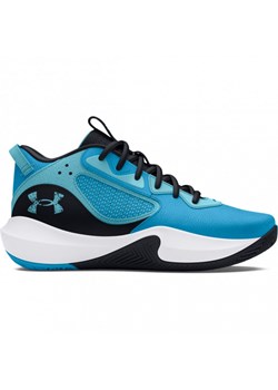 Dziecięce buty do koszykówki Under Armour UA GS Lockdown 6 - niebieskie ze sklepu Sportstylestory.com w kategorii Buty sportowe dziecięce - zdjęcie 175963977