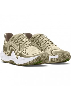 Buty do koszykówki uniseks Under Armour UA Spawn 6 Camo - beżowe ze sklepu Sportstylestory.com w kategorii Buty sportowe męskie - zdjęcie 175976845