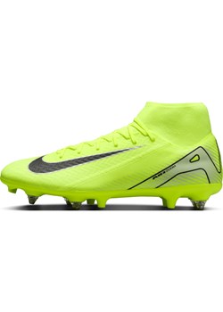 Korki piłkarskie typu high top SG-Pro Nike Mercurial Superfly 10 Academy - Żółty ze sklepu Nike poland w kategorii Buty sportowe męskie - zdjęcie 175977317