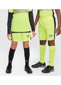 Spodenki piłkarskie dla dużych dzieci Dri-FIT CR7 Academy23 - Żółty ze sklepu Nike poland w kategorii Spodenki chłopięce - zdjęcie 175977329