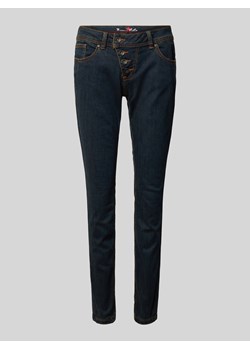 Jeansy o kroju skinny fit z 5 kieszeniami model ‘Malibu’ ze sklepu Peek&Cloppenburg  w kategorii Jeansy damskie - zdjęcie 176008448