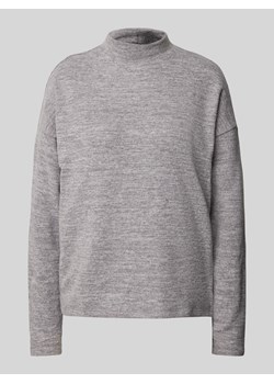 Bluzka o kroju oversized z długim rękawem i stójką ze sklepu Peek&Cloppenburg  w kategorii Bluzki damskie - zdjęcie 176011379