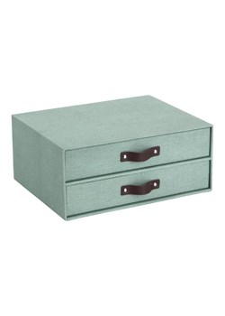 BigsoBox Pudełko &quot;Birger&quot; w kolorze zielonym z szufladami - A4 ze sklepu Limango Polska w kategorii Akcesoria biurowe - zdjęcie 176011788