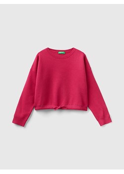 Benetton Sweter w kolorze różowym ze sklepu Limango Polska w kategorii Swetry dziewczęce - zdjęcie 176013245