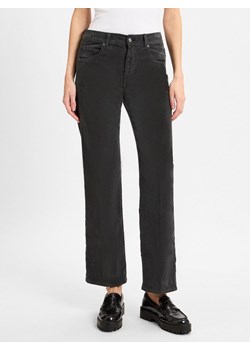 Angels Spodnie - Lara Kobiety Sztruks antracytowy jednolity ze sklepu vangraaf w kategorii Spodnie damskie - zdjęcie 176014348