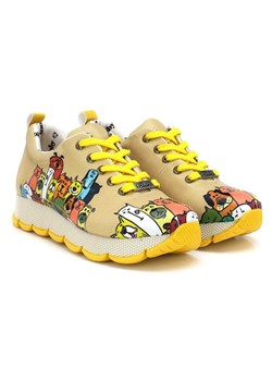 Goby Sneakersy w kolorze żółtym ze wzorem ze sklepu Limango Polska w kategorii Buty sportowe damskie - zdjęcie 176017177