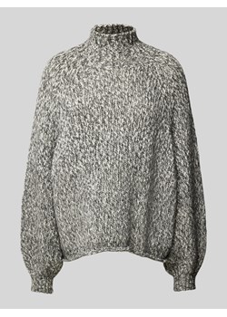 Sweter z dzianiny ze stójką model ‘KIMINA’ ze sklepu Peek&Cloppenburg  w kategorii Swetry damskie - zdjęcie 176020097