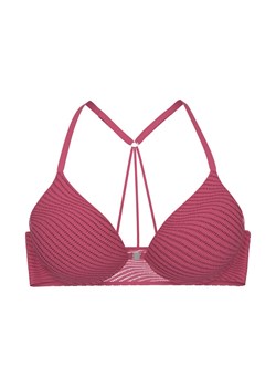 Triumph biustonosz push-up push-up zapinany z przodu ciemny malinowy Harmony Spotlight WHUF 10217429, Kolor ciemny malinowy, Rozmiar 70A, Triumph ze sklepu Intymna w kategorii Biustonosze - zdjęcie 176022299