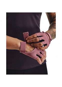 Damskie rękawiczki treningowe Under Armour UA Women's Training Glove - różowe ze sklepu Sportstylestory.com w kategorii Rękawiczki damskie - zdjęcie 176025117