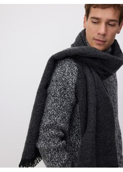 Reserved - Szalik z domieszką wełny - czarny ze sklepu Reserved w kategorii Szaliki męskie - zdjęcie 176035636