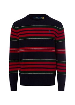 Polo Ralph Lauren Męski sweter Mężczyźni Wełna wielokolorowy w paski ze sklepu vangraaf w kategorii Swetry męskie - zdjęcie 176039589