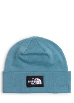 The North Face Czapka damska - Beanie Kobiety Sztuczne włókno petrol jednolity ze sklepu vangraaf w kategorii Czapki zimowe damskie - zdjęcie 176039617