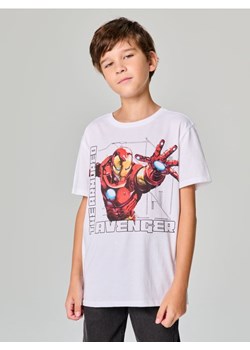 Sinsay - Koszulka Marvel The Avengers - biały ze sklepu Sinsay w kategorii T-shirty chłopięce - zdjęcie 176043865