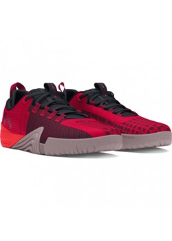 Męskie buty treningowe crossfit Under Armour UA TriBase Reign 6 - czerwone ze sklepu Sportstylestory.com w kategorii Buty sportowe męskie - zdjęcie 176044178