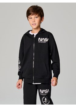 Sinsay - Bluza z kapturem NASA - czarny ze sklepu Sinsay w kategorii Bluzy chłopięce - zdjęcie 176050927