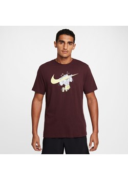 Męski T-shirt do fitnessu Nike Dri-FIT - Czerwony ze sklepu Nike poland w kategorii T-shirty męskie - zdjęcie 176053105