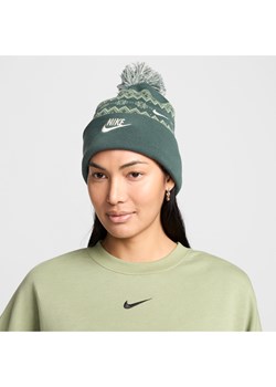 Czapka Nike Peak - Zieleń ze sklepu Nike poland w kategorii Czapki zimowe damskie - zdjęcie 176053128